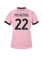 Ženske Nogometnih dresov Juventus Weston McKennie #22 Gostujoči 2026-27 Kratki rokavi Ženske Nogometnih dresov Juventus Weston McKennie #22 Gostujoči 2026-27 Kratki rokavi